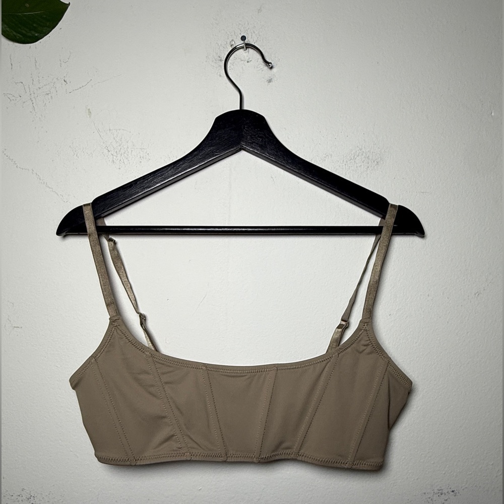 Skims Beige / Tan Bikini Top - XL